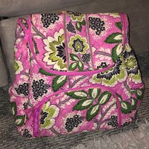 Vera Bradley Priscilla Pink Bookbag